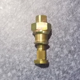 Right wheel bolt and nut assembly; contains 3 pieces