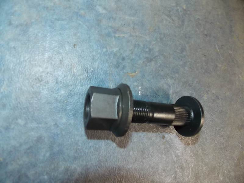 Wheel bolts and nut assembly; including 2 pieces