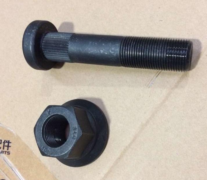 Wheel bolts and nut assembly; 2 pieces included; M20*1.5-1