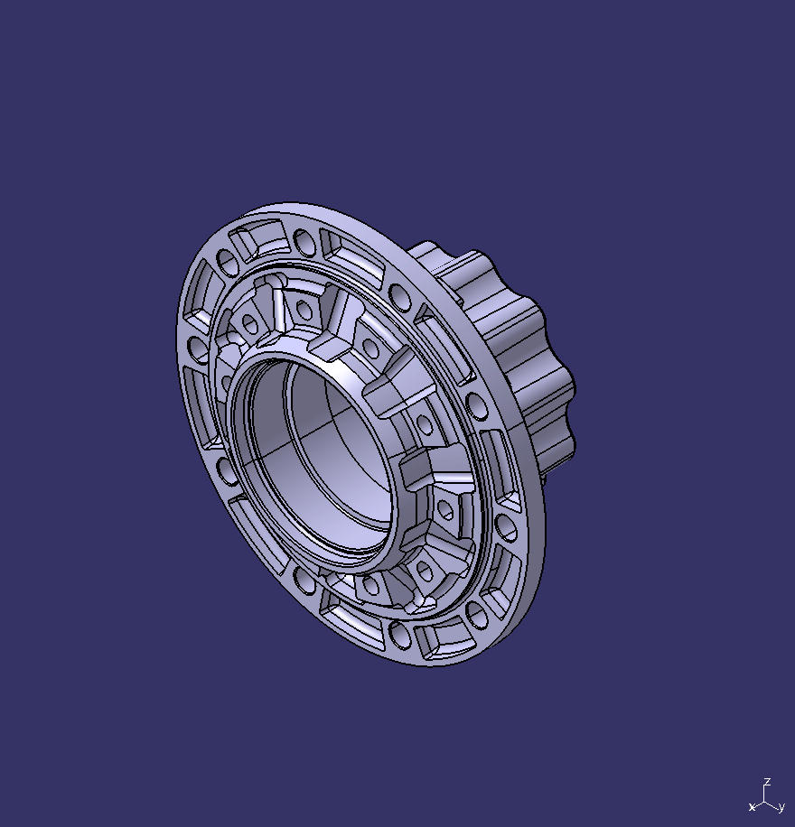 Wheel hub, rear, φ335, φ280.8