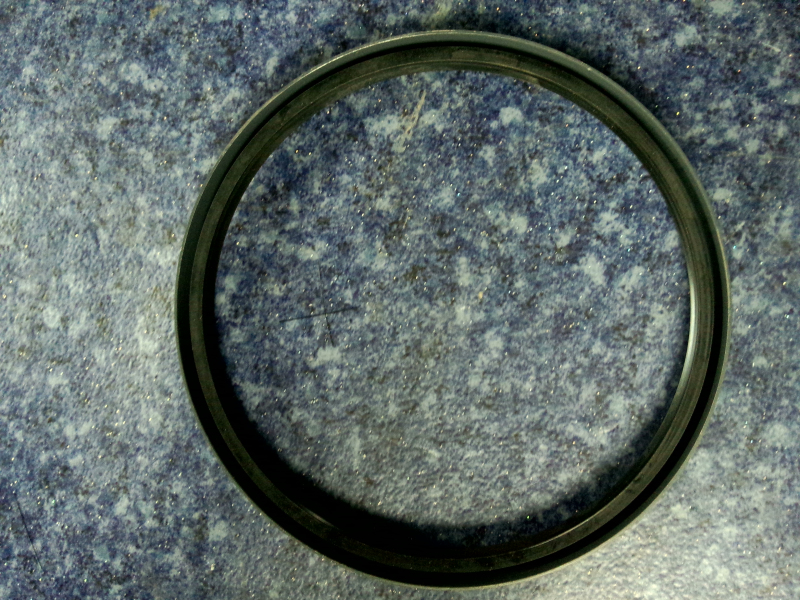 Rear hub oil seal; inner diameter 153; outer diameter 168; thickness 13