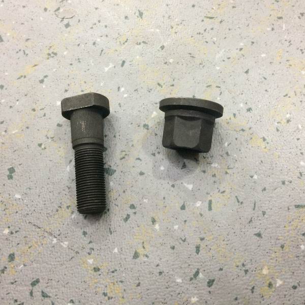 Wheel bolts and nut assembly; including 2 pieces-2
