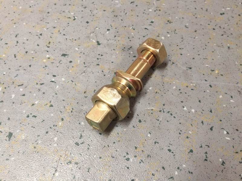 Wheel bolts and nut assembly-left