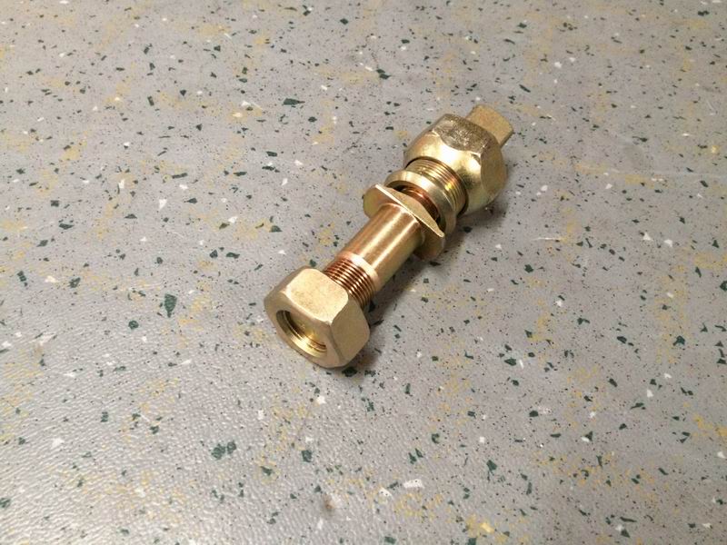 Wheel bolts and nut assembly-left-1