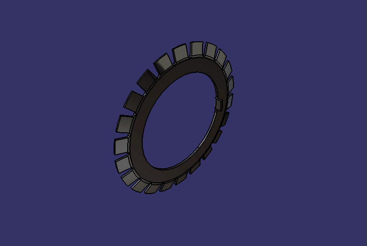 Rear wheel locking gasket (Φ85.5*Φ111)