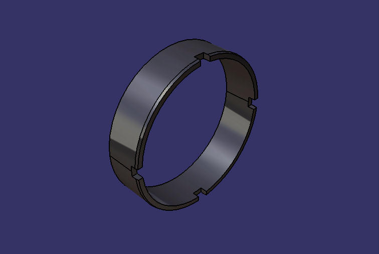 Bearing spacer (φ168/φ156.5/39.5)