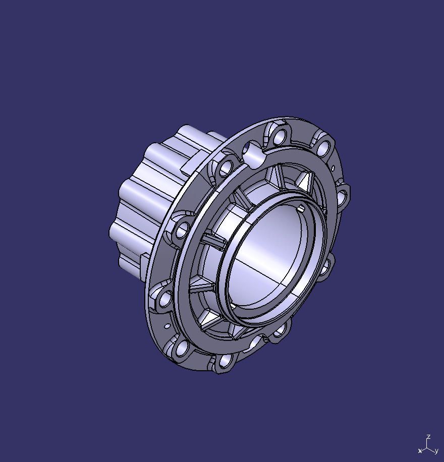 Ступица колеса Зд, Φ 335 , Ф 280 .8
