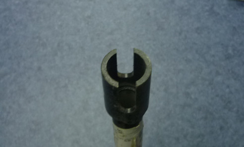 D Spare tire lifter transmission rod assembly-2