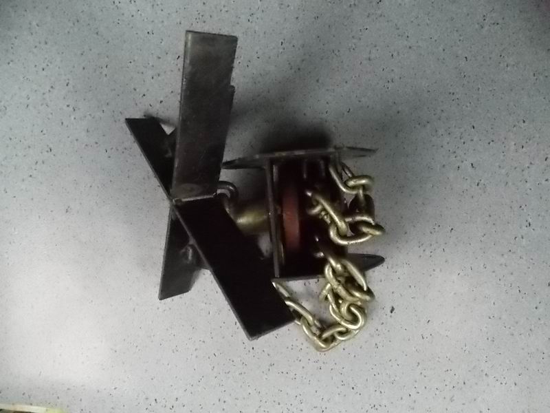 Spare tire lifter (non-self-locking/stop 270)-1