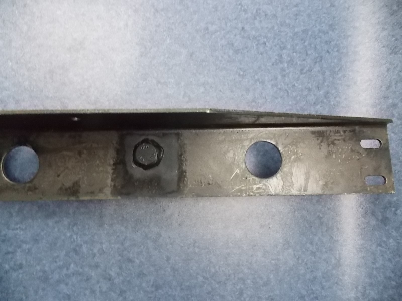 Spare tire bracket, front-1