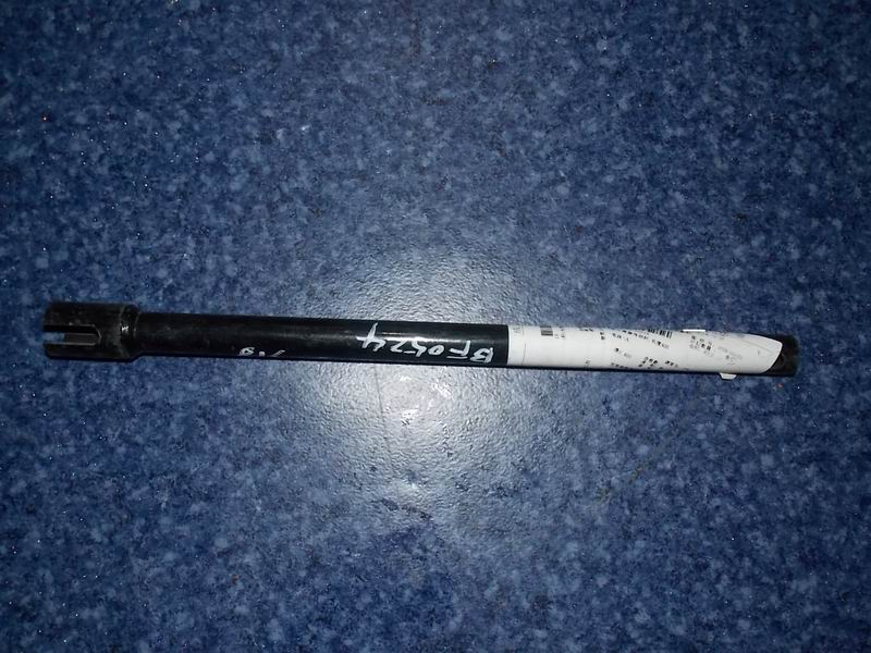 Spare tire lifter transmission rod, length 405