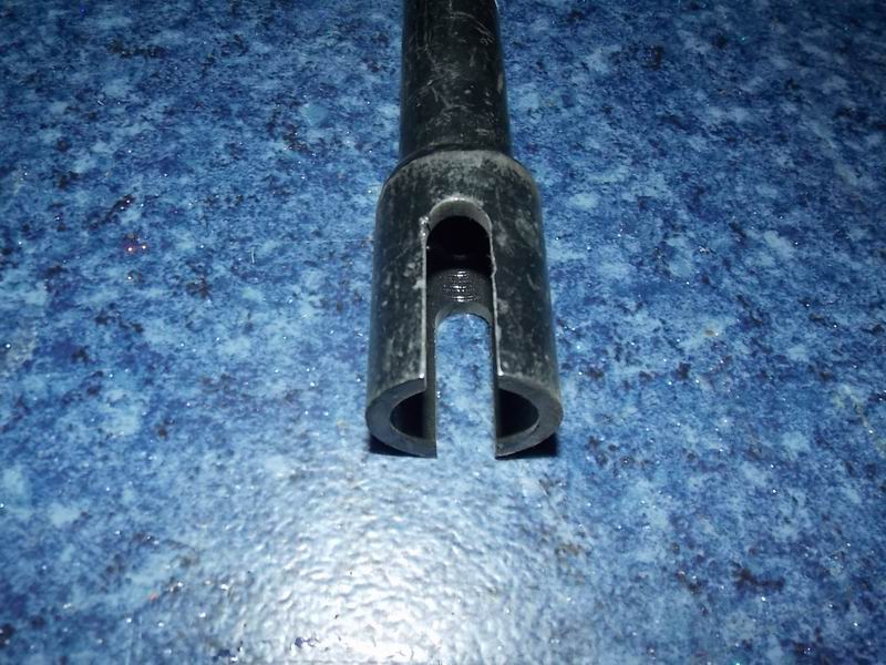 Spare tire lifter transmission rod, length 405-1