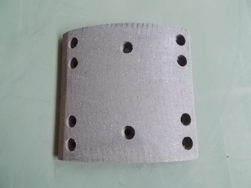 Friction plate; R195*180*14.510 holes-1
