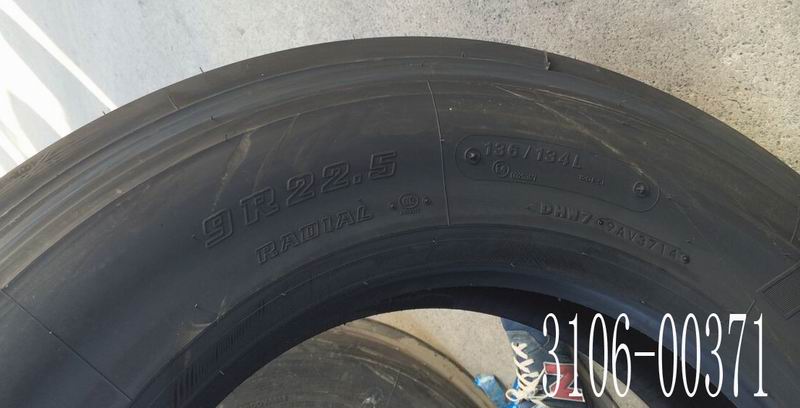 Tires, 9R22.5+14PR+L+R286