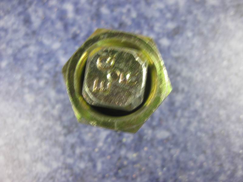 Wheel bolts and nut assembly-right; contains 3 pieces; consume inventory-1
