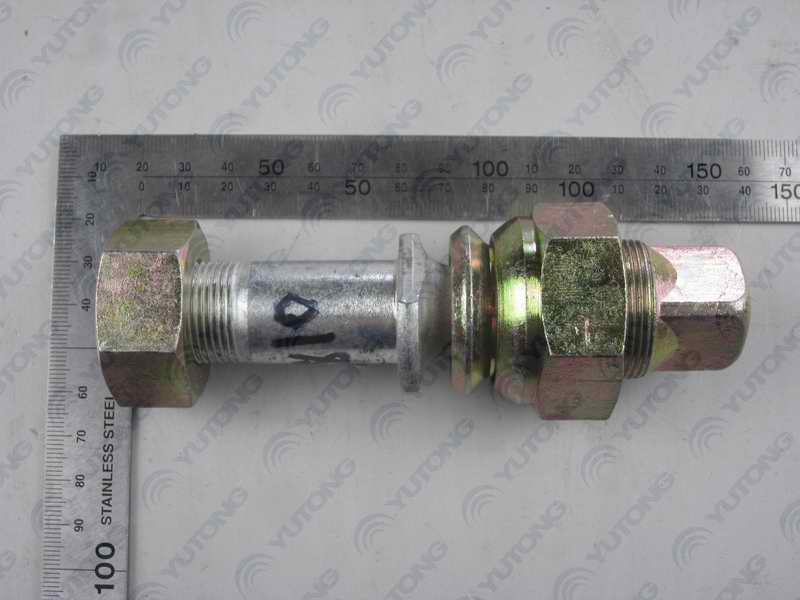 Wheel bolts and nut assembly-left; contains 3 pieces; consume inventory-1