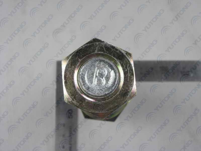 Wheel bolts and nut assembly-left; contains 3 pieces; consume inventory-2
