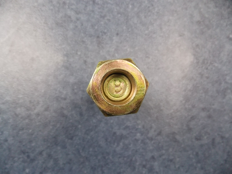 Wheel bolts and nut assembly-right; contains 3 pieces; consume inventory-2