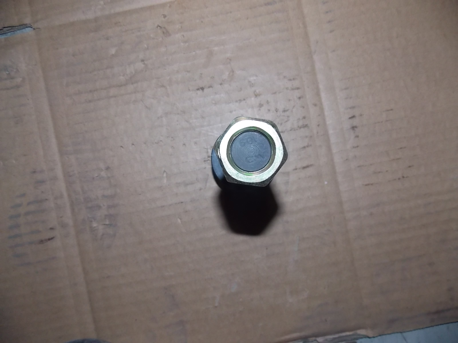 Left wheel bolt (with nut)-2