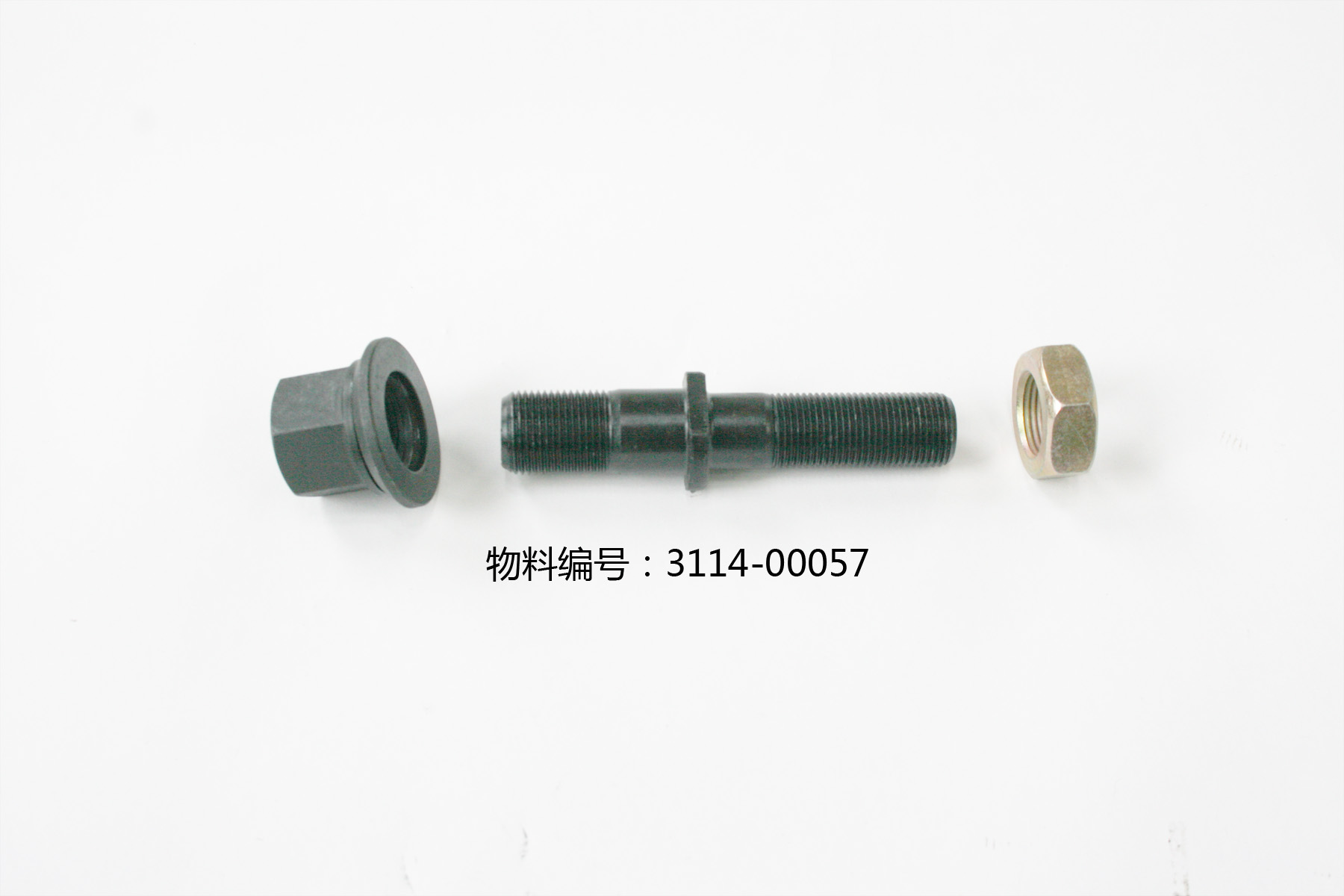 Wheel bolts and nut assembly