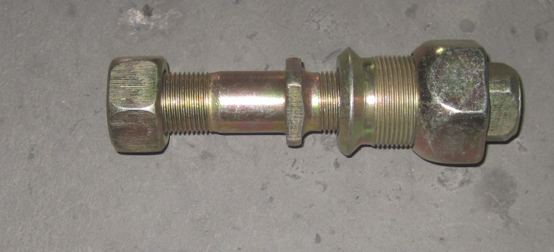 Wheel bolts and nut assembly-right; contains 2 pieces; consume inventory