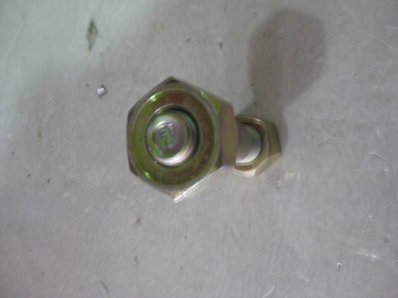 Wheel bolts and nut assembly-left; consume inventory-1
