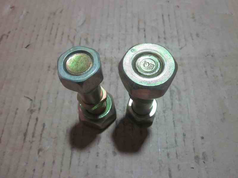 Wheel bolts and nut assembly-right