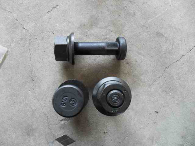 Wheel bolts and nut assembly; including 2 pieces