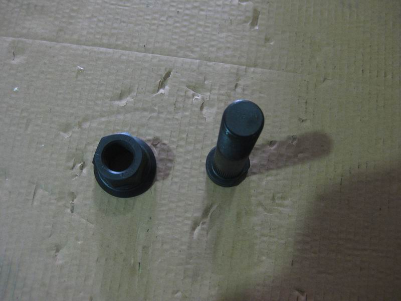 Wheel bolt nut assembly; contains 2 pieces; deleted the same as 3104-00224-1