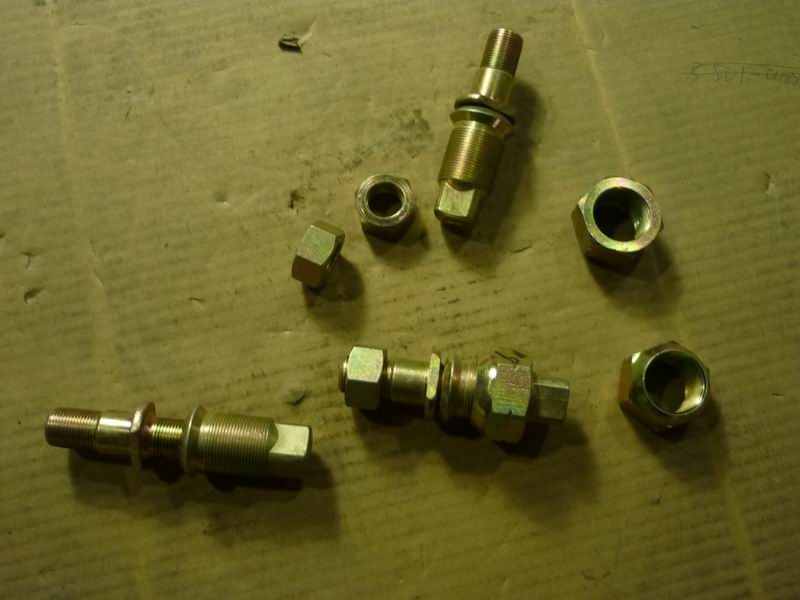 Tire bolt nut-left-1