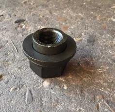 Wheel bolts and nut assembly; contains 3 pieces; consume inventory-3