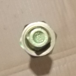 Wheel bolts and nut assembly-left; contains 3 pieces; consume inventory-2