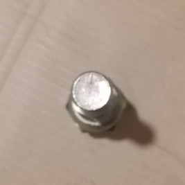 Wheel bolts and nut assembly-right; contains 3 pieces; consume inventory-1