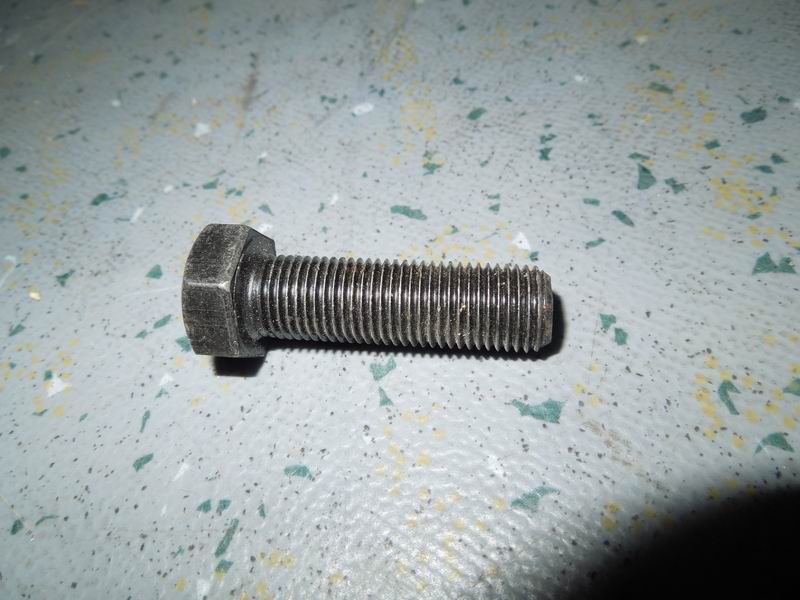 Brake base plate fixing bolts; M12*1.25*38; Level 10.9