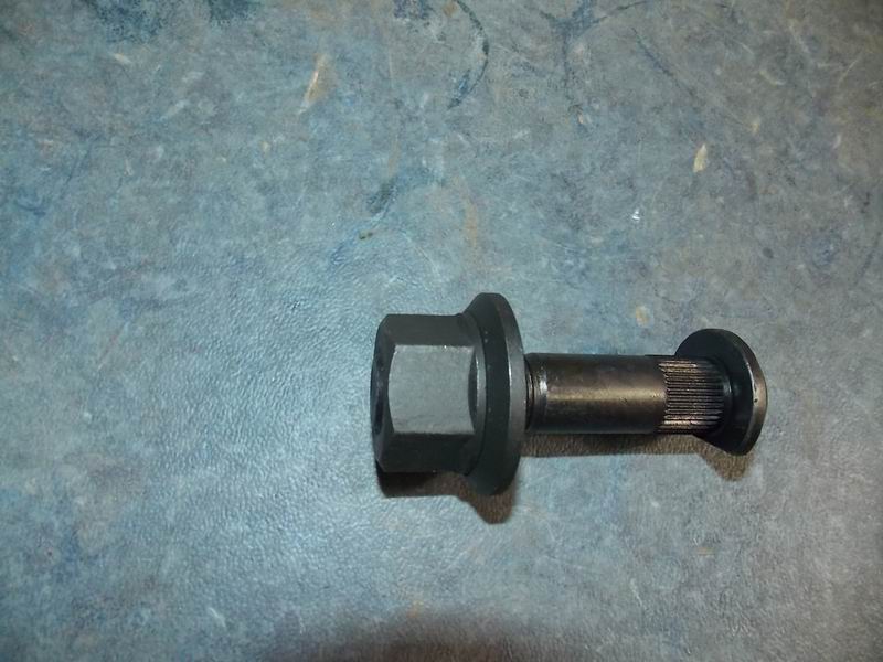 Rear wheel bolt nut; 2 pieces included
