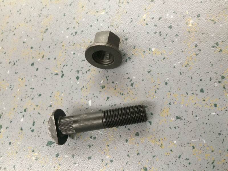 Wheel bolts and nut assembly; including 2 pieces