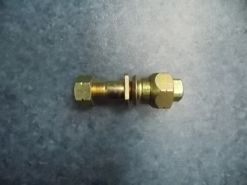 Wheel bolt nut assembly-left