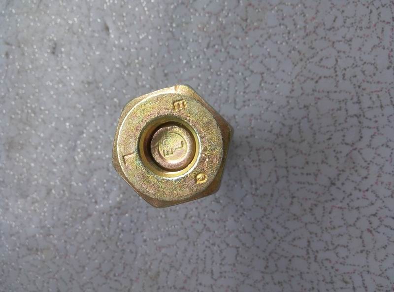 Wheel bolts and nut assembly-left; contains 2 pieces-1