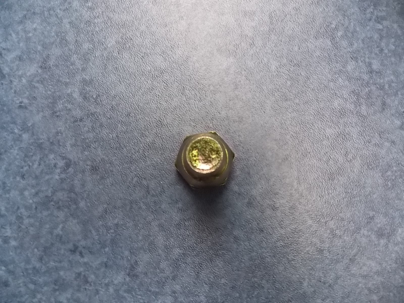 Wheel bolts and nut assembly-right; contains 2 pieces; consume inventory-1