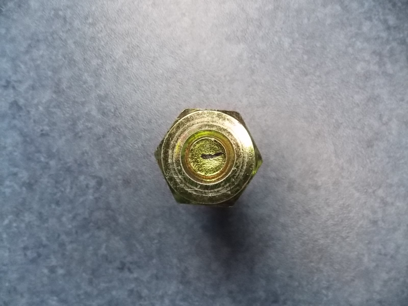 Wheel bolts and nut assembly-right; contains 2 pieces; consume inventory-2