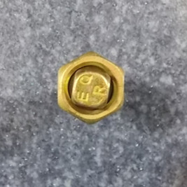 Wheel bolts and nut assembly-right; contains 3 pieces-1