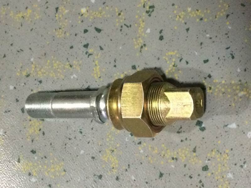 Wheel bolts and nut assembly-left; contains 3 pieces; consume inventory