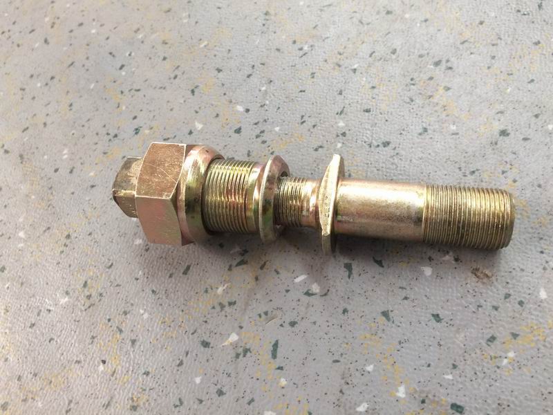 Wheel bolts and nut assembly-right; contains 3 pieces-2