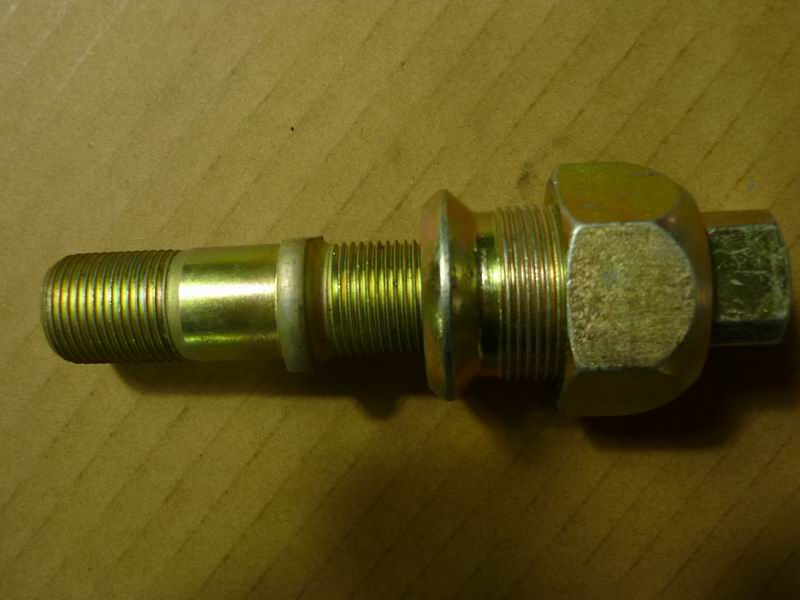 Wheel bolts and nut assembly-right; delete