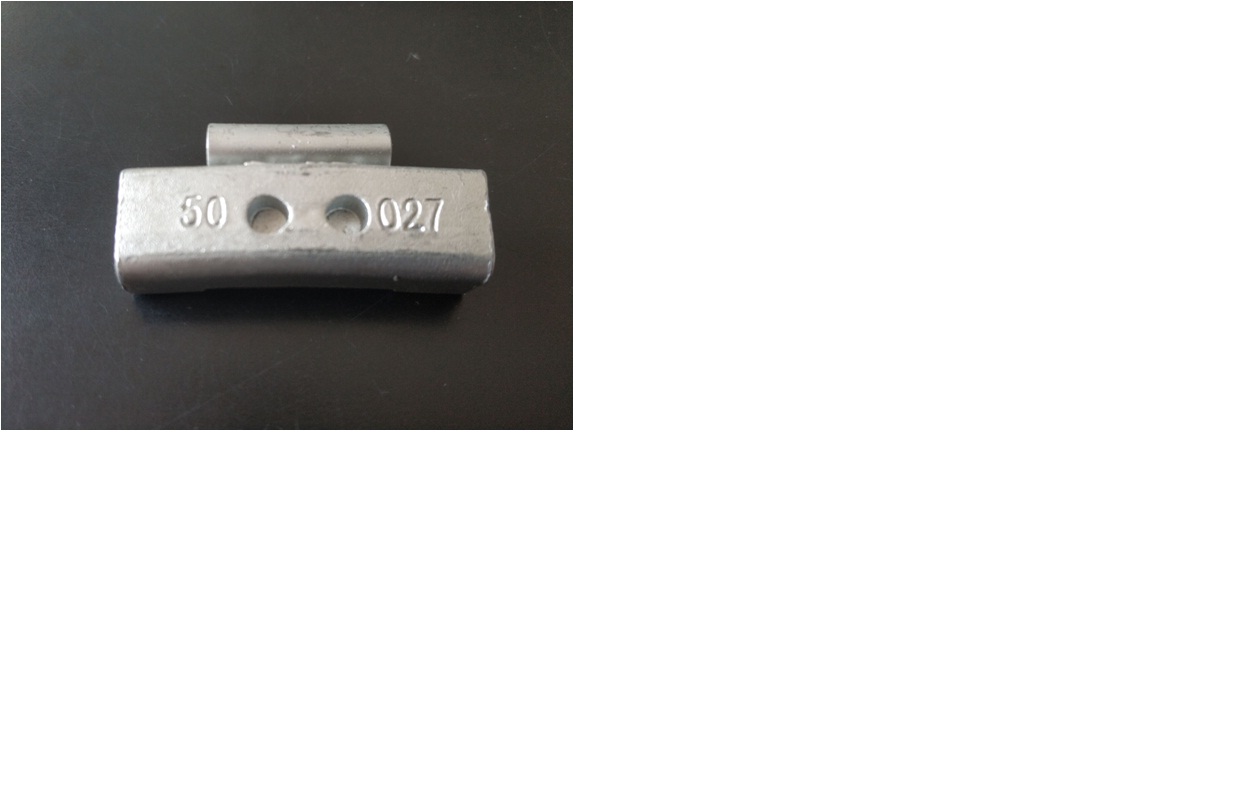 Tire balance block, 6.0x17.5, 50, hook type