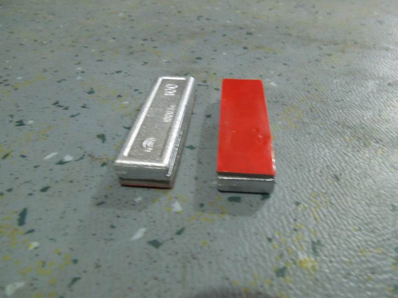 Tire balance block, 9.00×22.5, 100g, bonding type-1