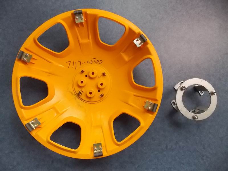Front nylon wheel cover