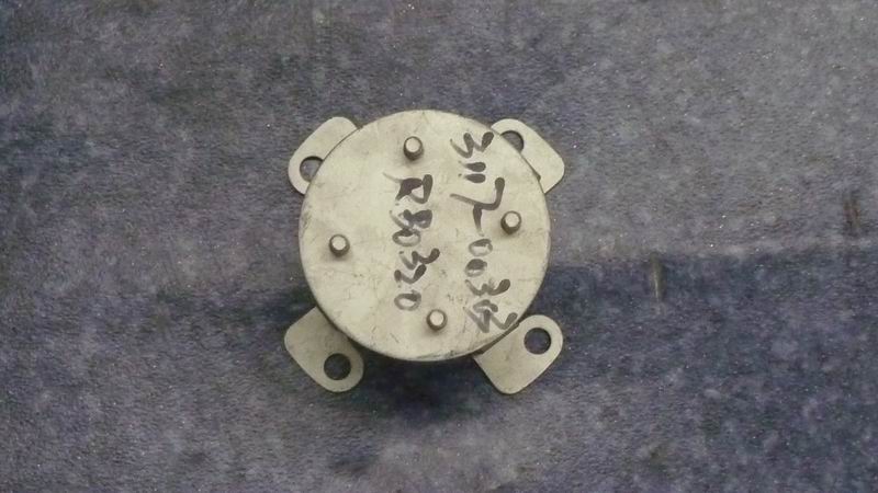 Rear nylon wheel cover bracket