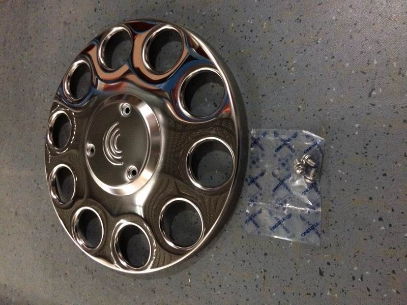 Half-size wheel decorative cover, outer diameter φ430, distribution circle 10-φ335-1