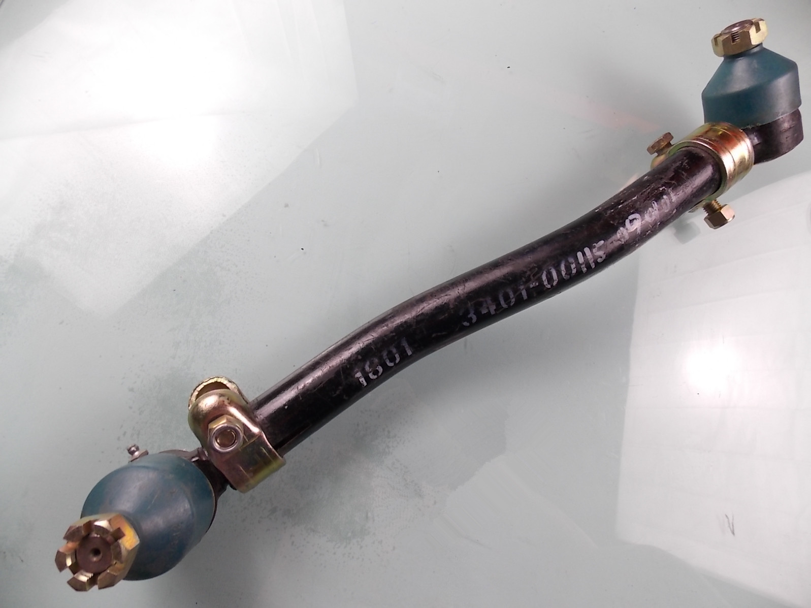 Steering straight rod